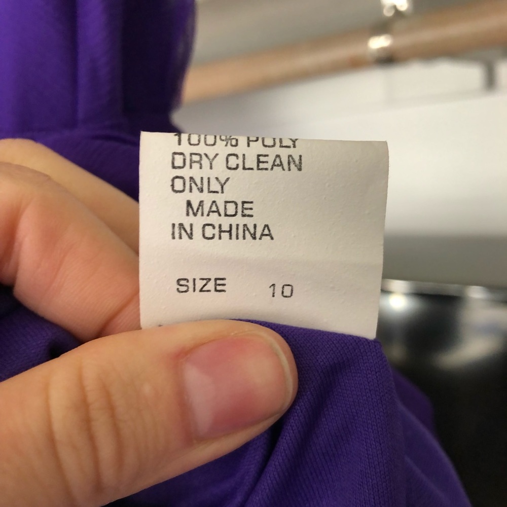 Tadashi Shoji Purple Dress - Picture 10 of 10